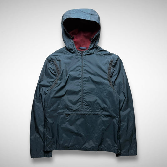 Kenzo 2-in-1 Hooded 1/2 Zip Jacket/Vest (2000s)