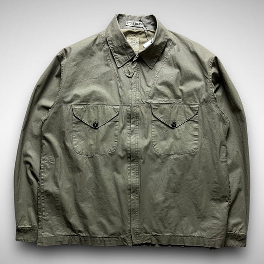 Stone Island Waxed Cotton Overshirt (SS2000)