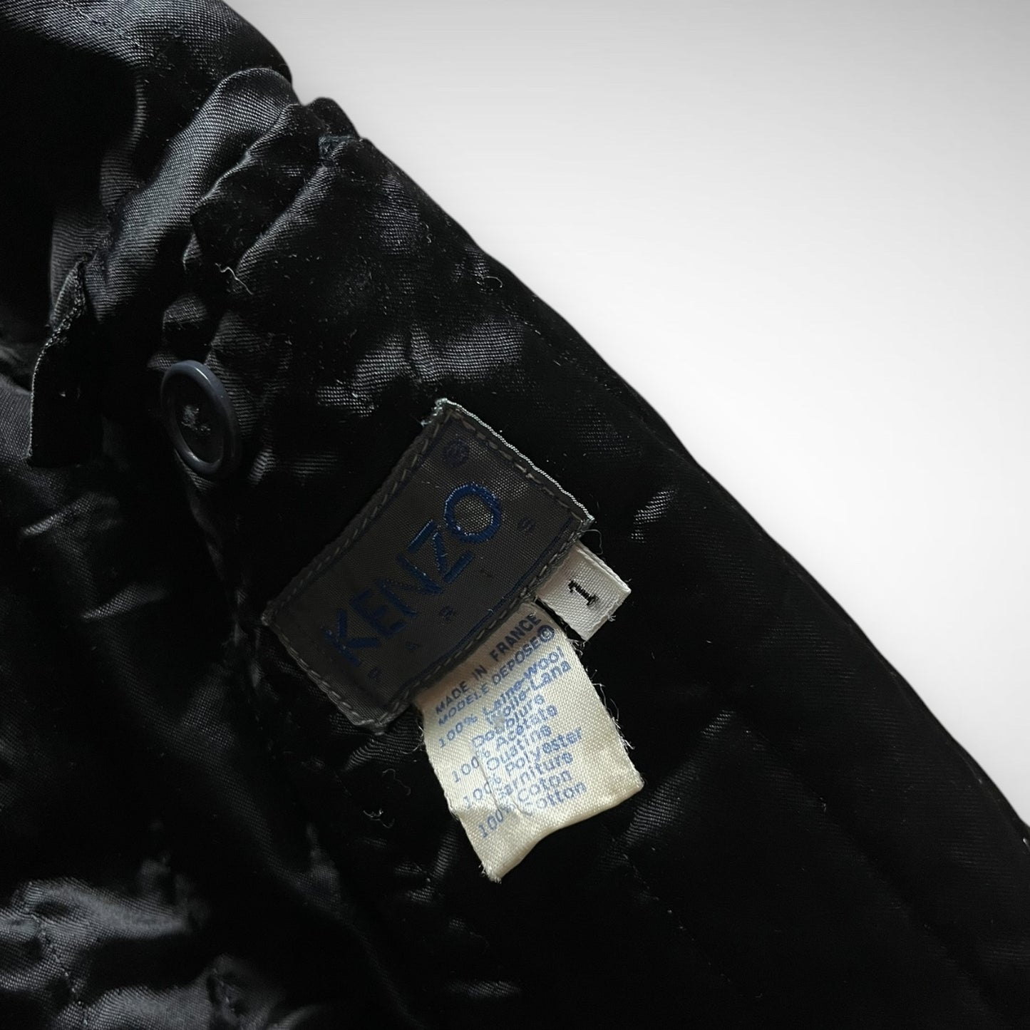 Kenzo Wool Blouson Jacket (1980s)