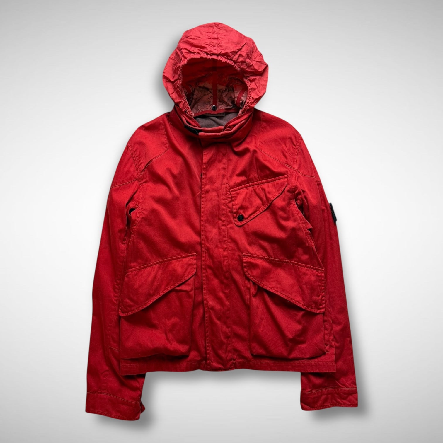 2004ss stone  raso gommato パーカー Stone Island Raso Gommato (SS2004) – VILIS VINTAGE