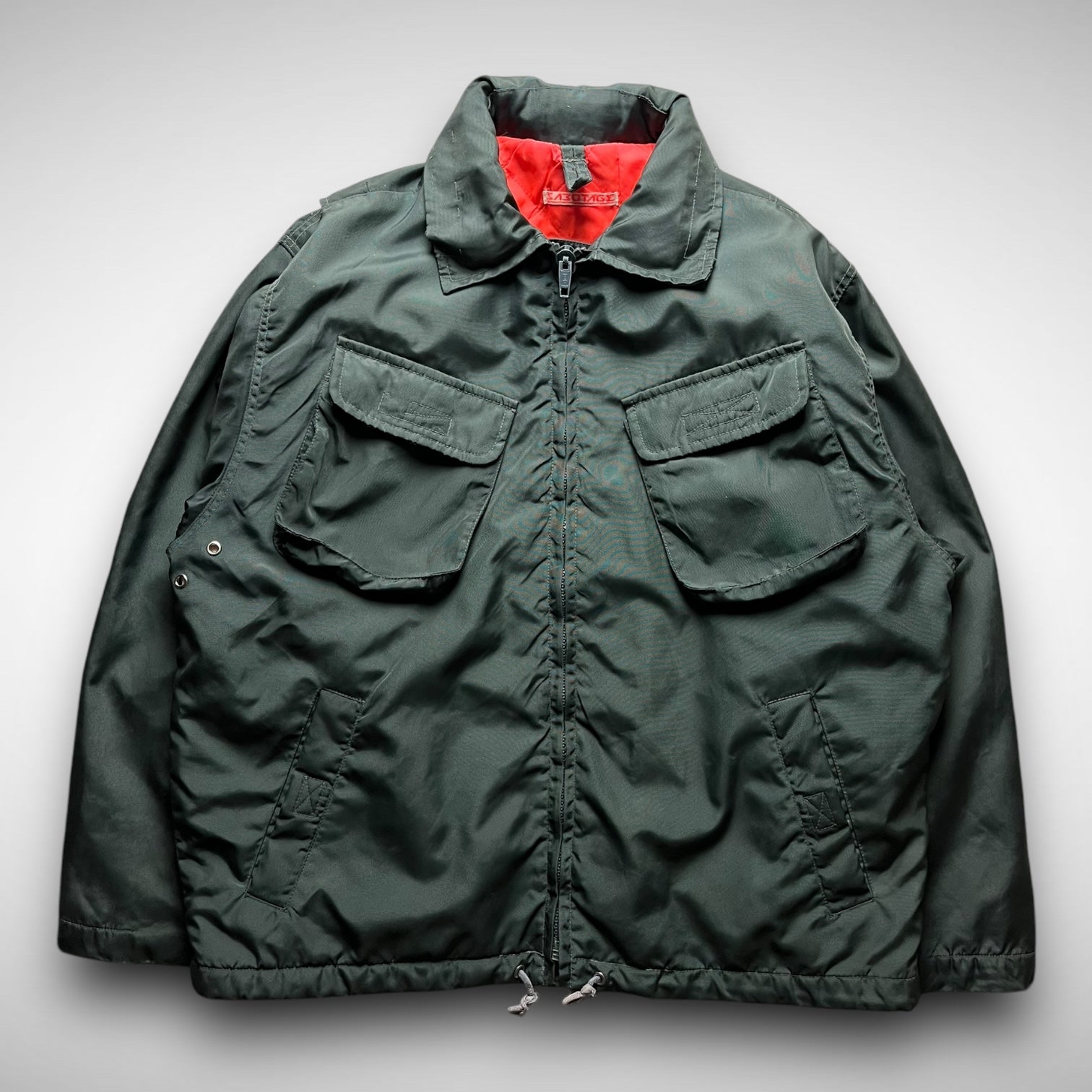 Sabotage Military Jacket (late 80s - early 90s) – VILIS VINTAGE