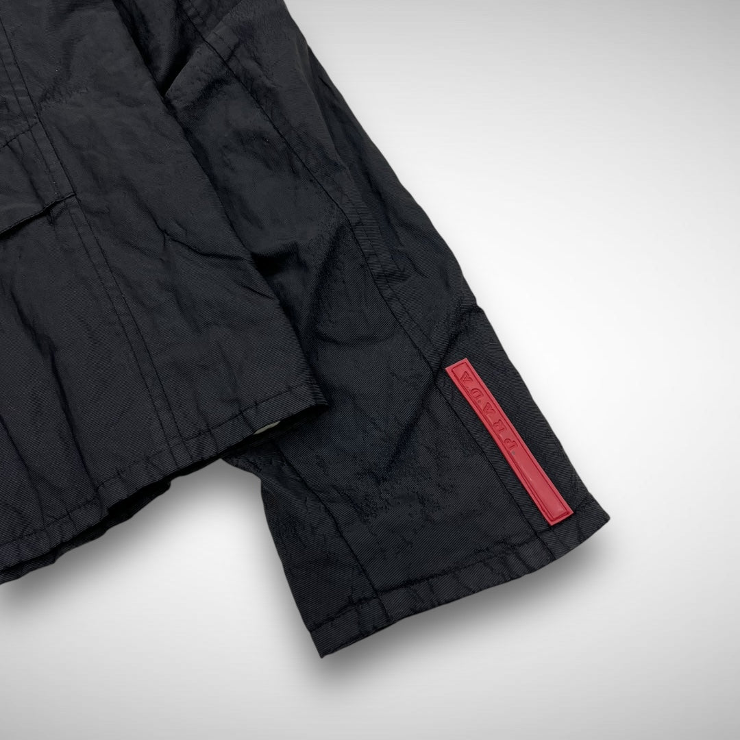 Prada Nylon & Metal Biker Jacket (2000s)