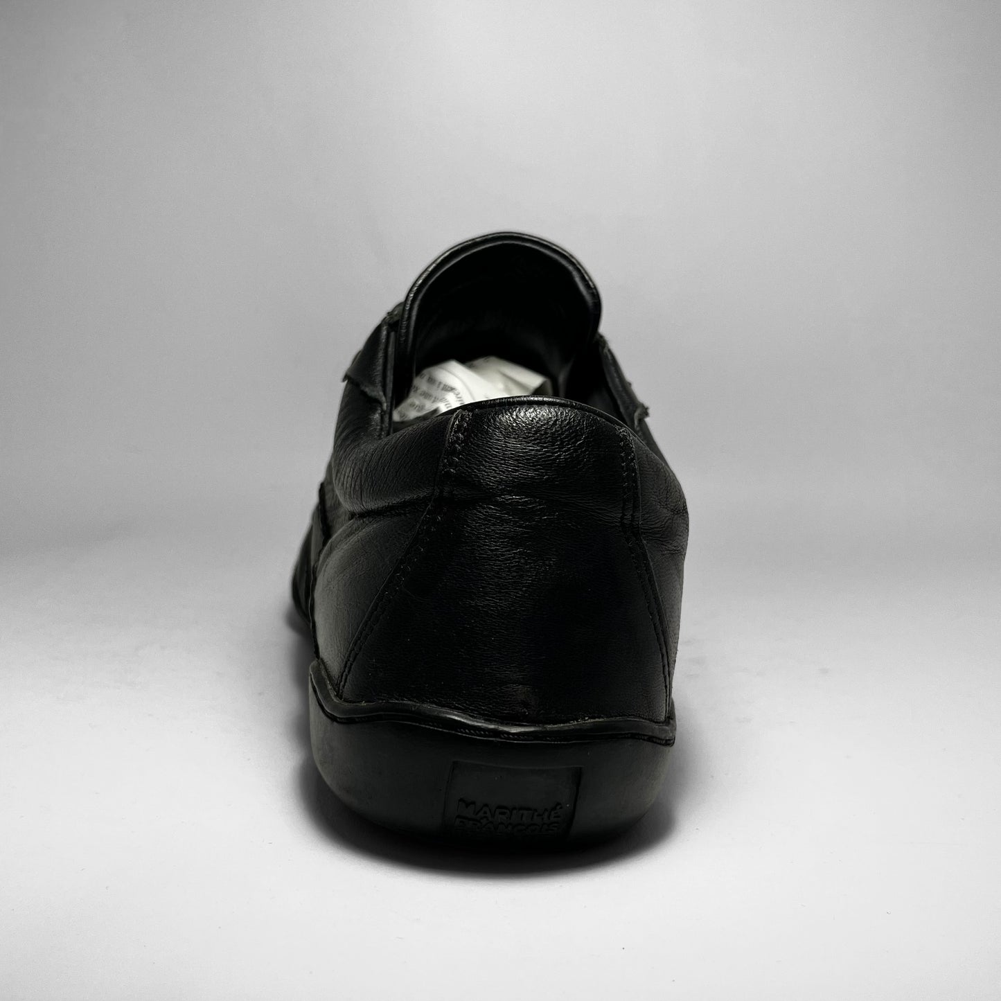 Marithé + François Girbaud Laced Leather Ballet Shoes (2000s)