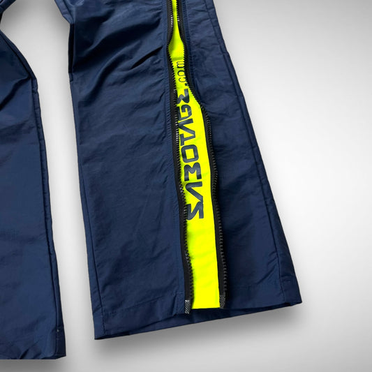 Sabotage Nylon Full-Zip Pants (1990s)