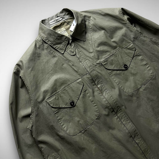 Stone Island Waxed Cotton Overshirt (SS2000)