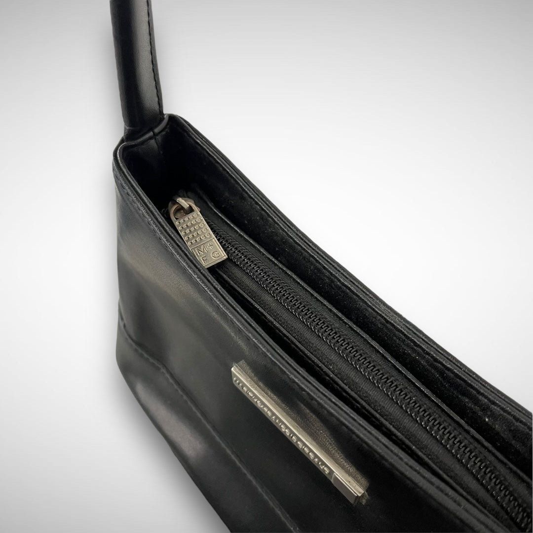 M+F Girbaud Leather Handbag (2000s)