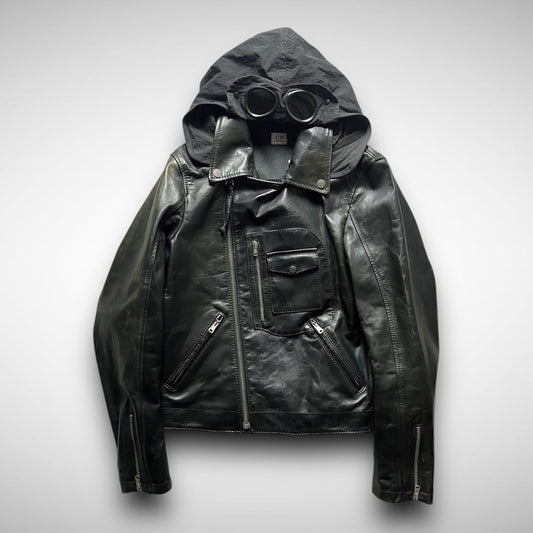CP Company Leather Mille Miglia Biker Jacket (SS2008)
