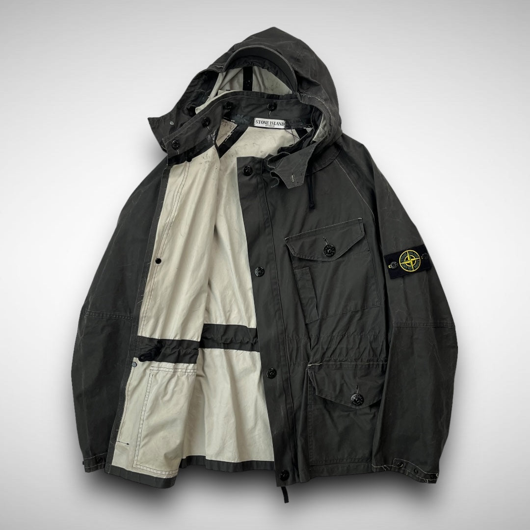 Stone Island Waxed Cotton Cap Jacket (SS07)