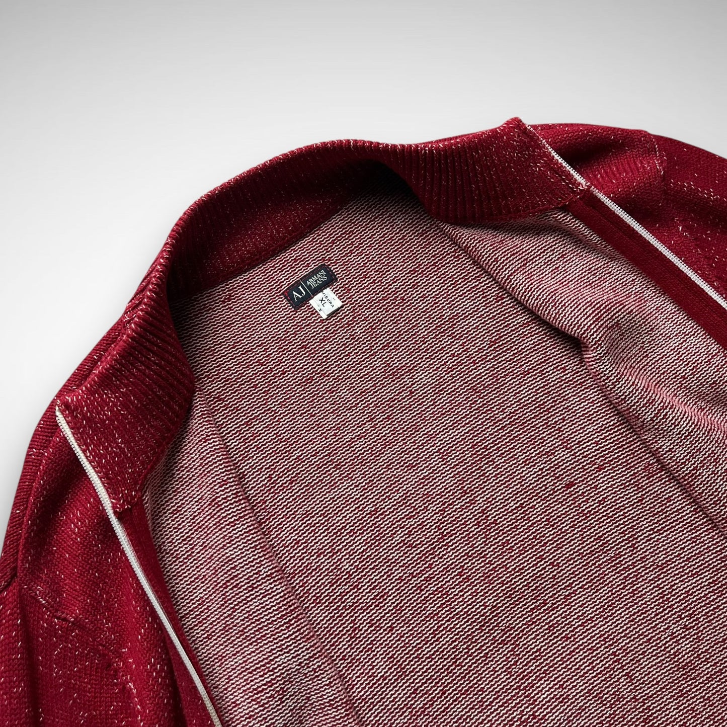 Armani Jeans Knit Zip-Up (2000s)