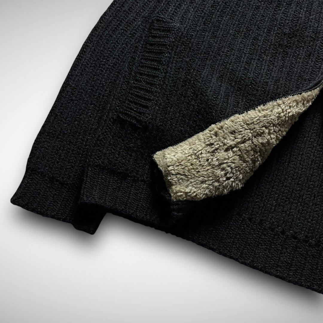 Iceberg Sherpa Zip-Up Knit (1990s)