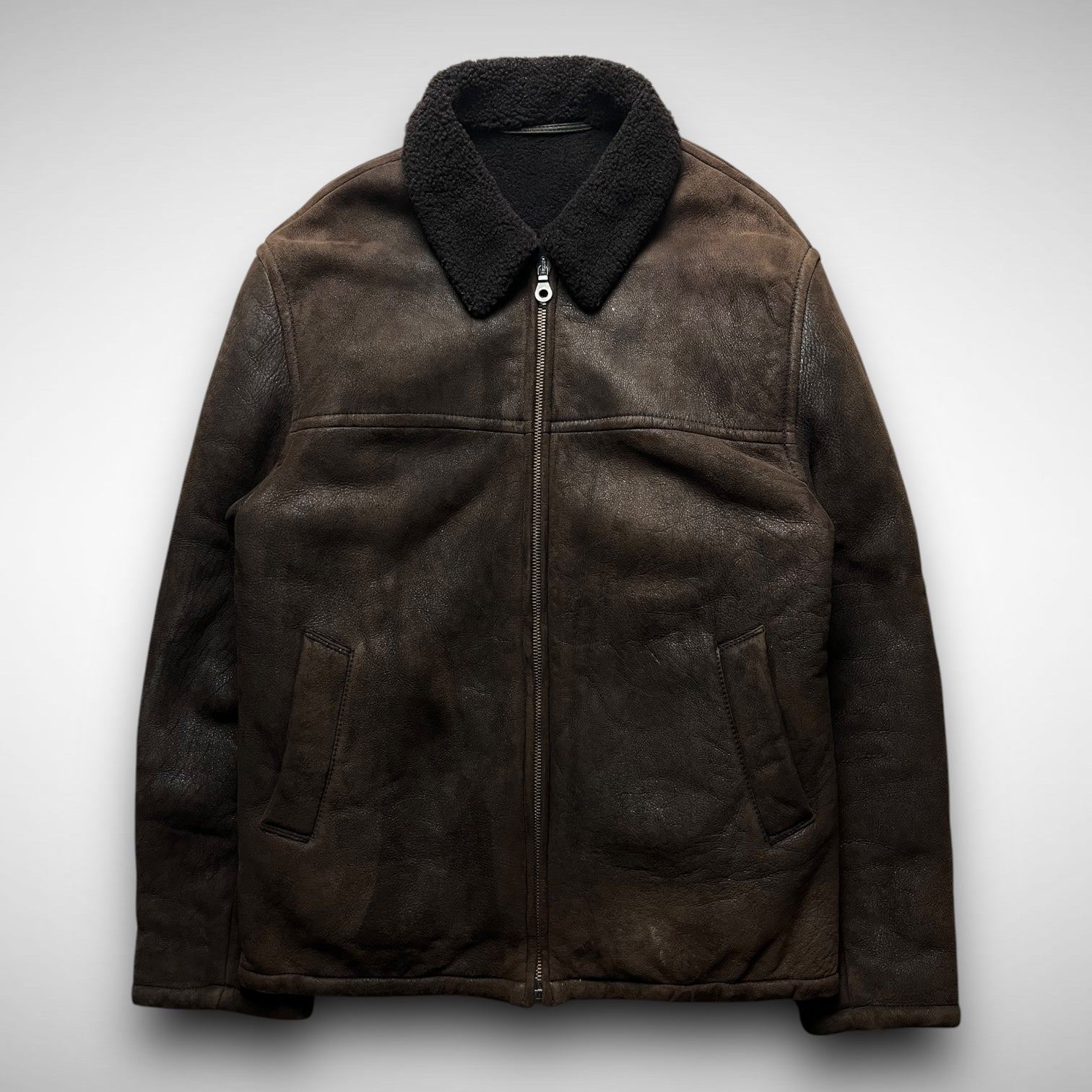 80s~90s KENZO Archive Agneau Lamb 本革 Kenzo Leather Shearling Jacket (1980s) – VILIS VINTAGE