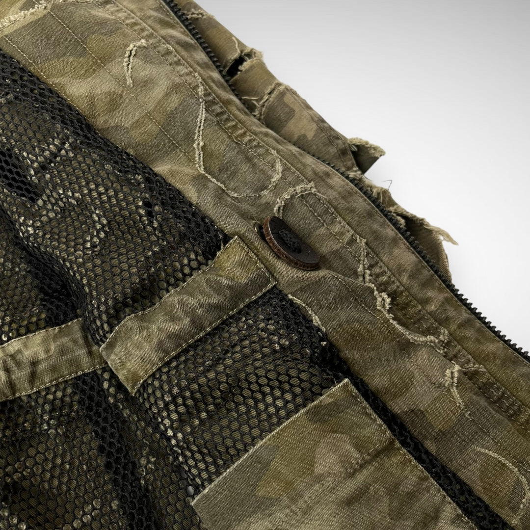 Diesel Laser Cut Camo Hooded Jacket (2010)
