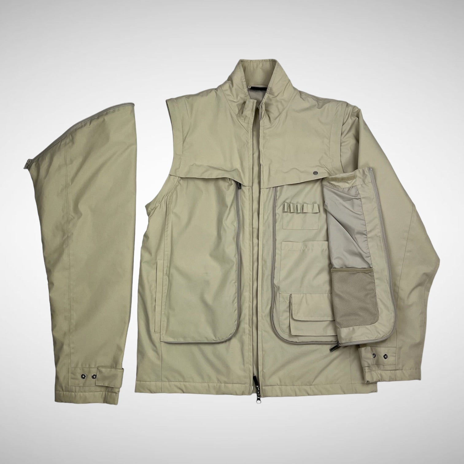 2-in-1 BMW Engineering Waterproof Concealed Pocket Jacket (early 