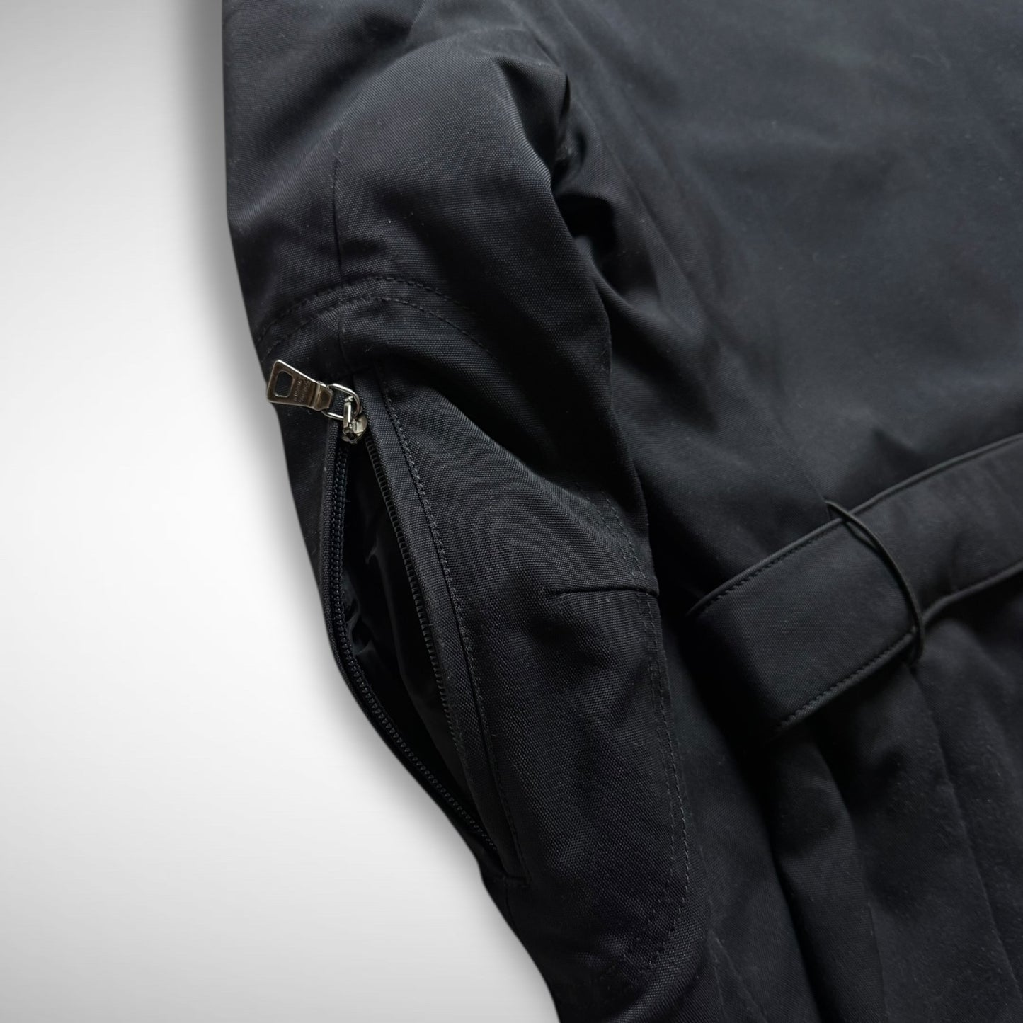 Prada Linea Rossa Riot Collar Belted Jacket (FW1999)