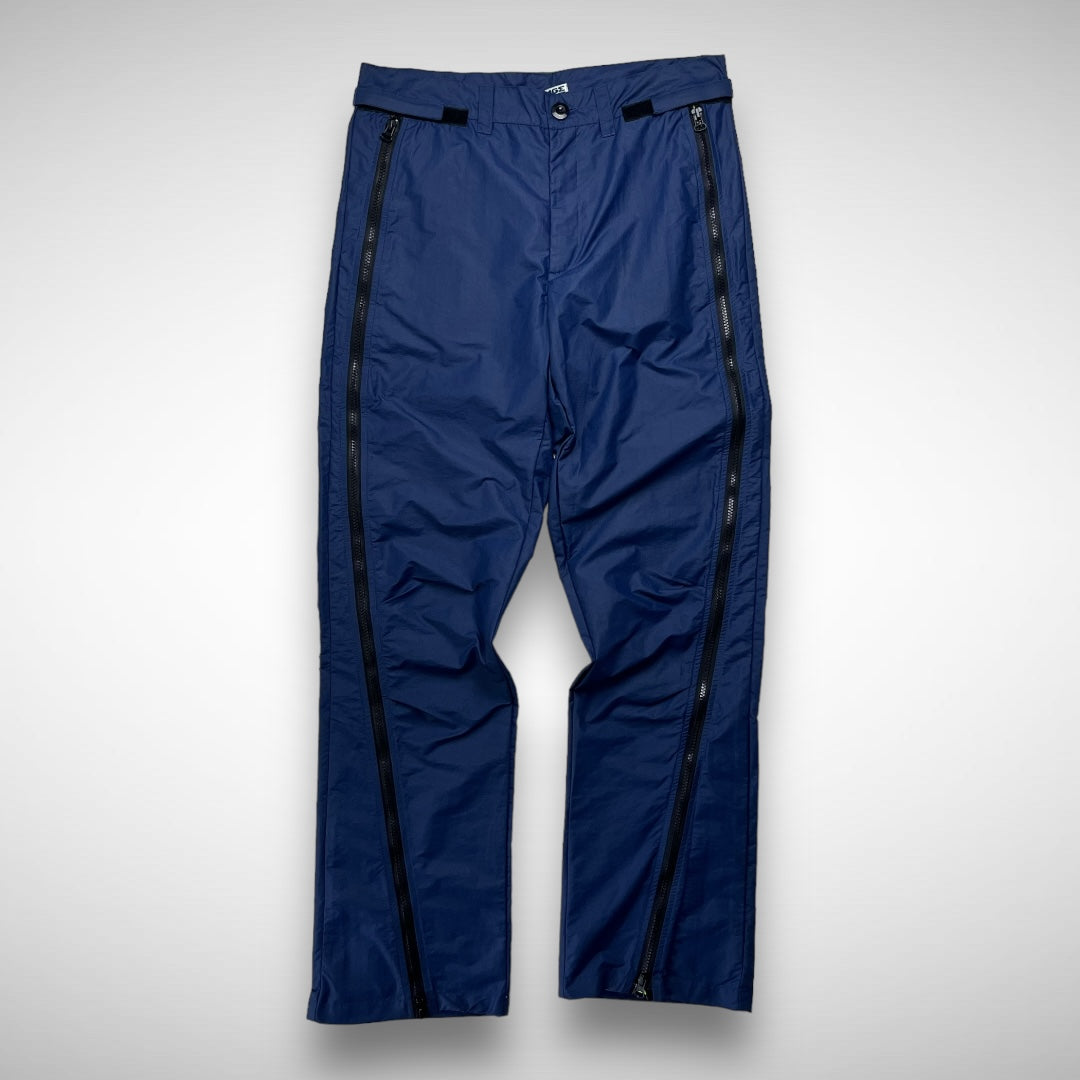 Sabotage Nylon Full-Zip Pants (1990s)