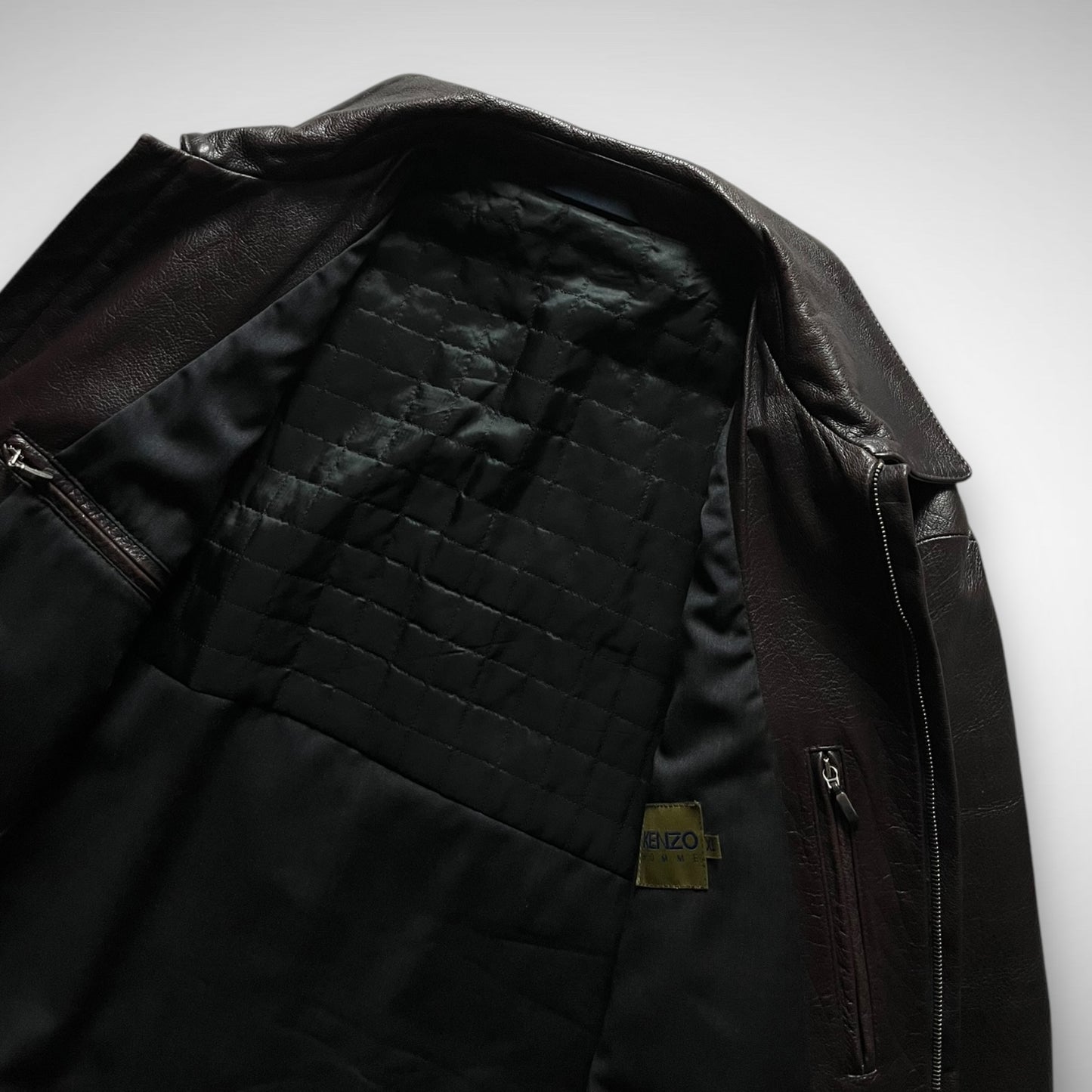Kenzo Buffalo Leather Jacket (2000s)
