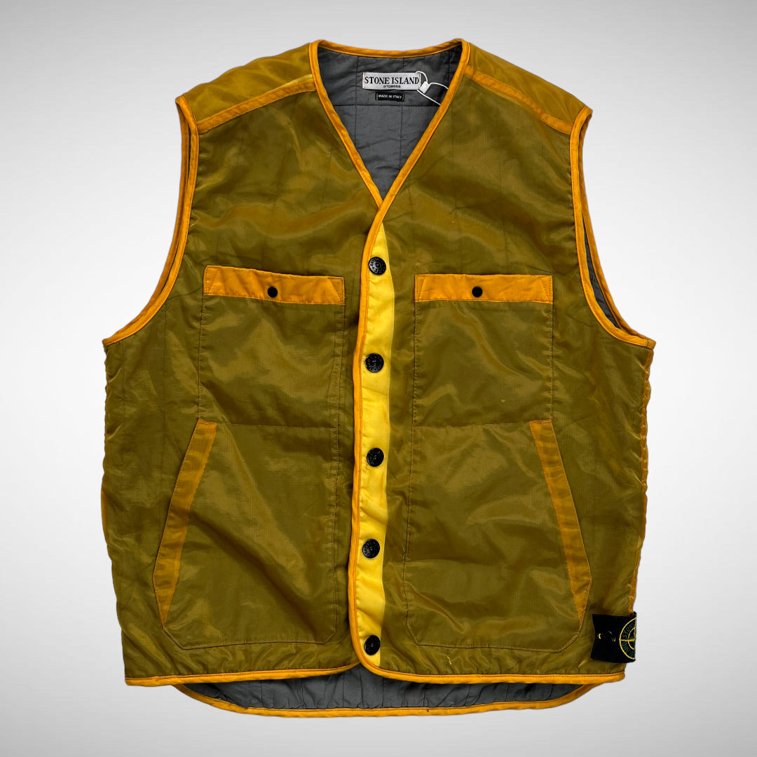 STONE  イエローベスト　ミリタリー Stone Island Monofilament Mesh Vest (SS03) – VILIS VINTAGE