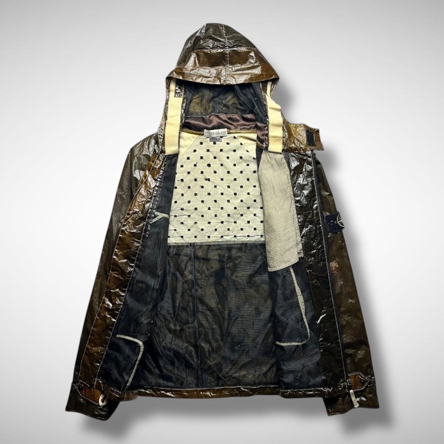 Stone Island Microfelt Transparent Cover Jacket (SS01)