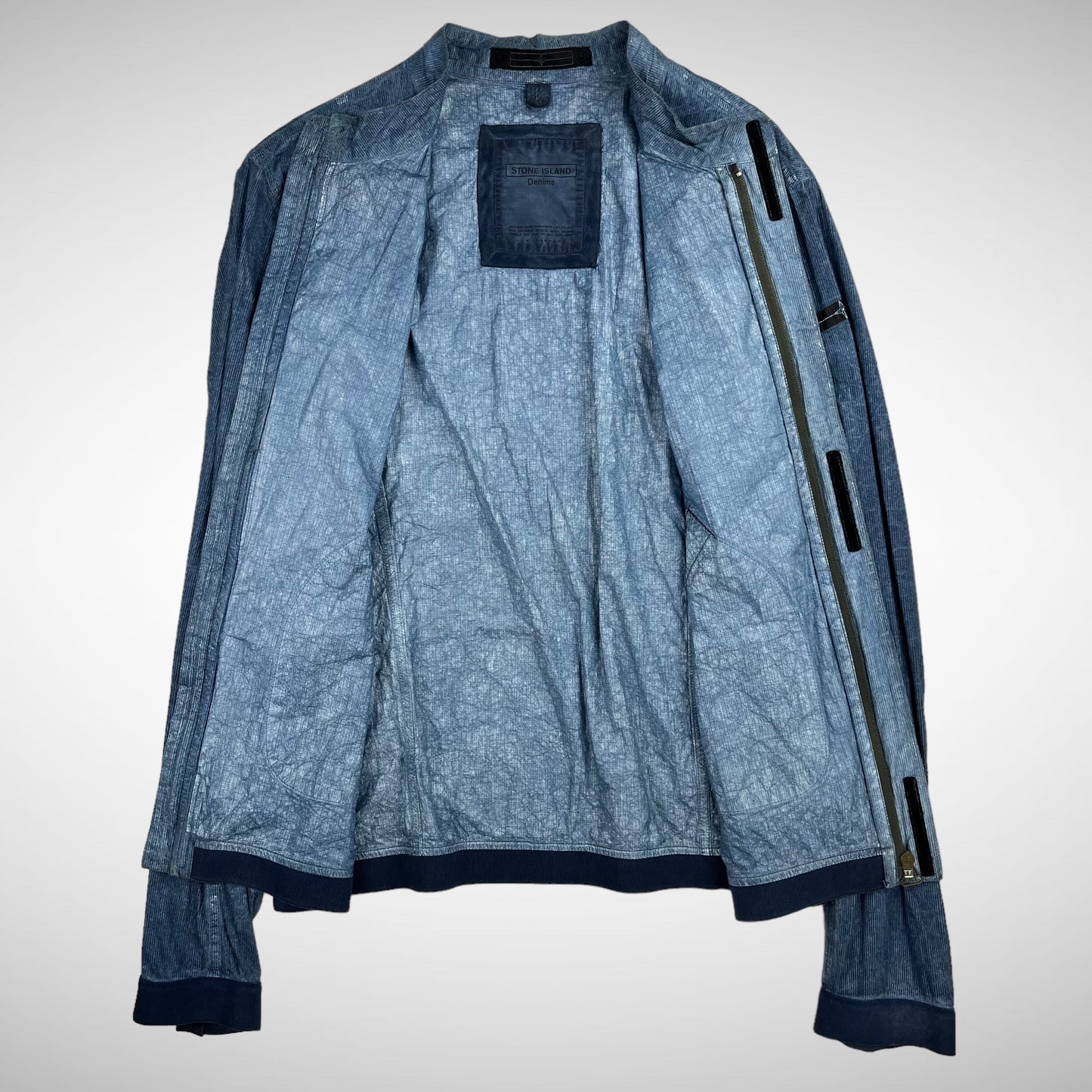 Stone Island Denims Tyvek Lightweight Biker Jacket (SS09)