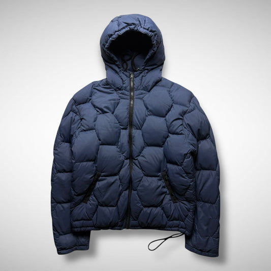 Mecca Hexagon Hooded Puffer Jacket (1990s)
