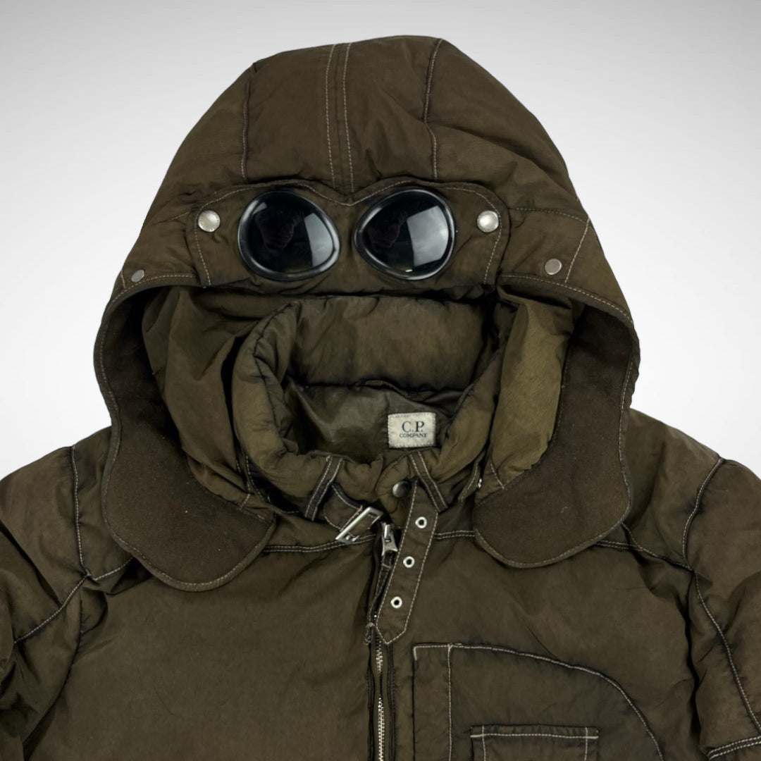 C.P. Company ‘Frost’ Dyed Goggle Down Jacket / Piuma D’oca (2000s)