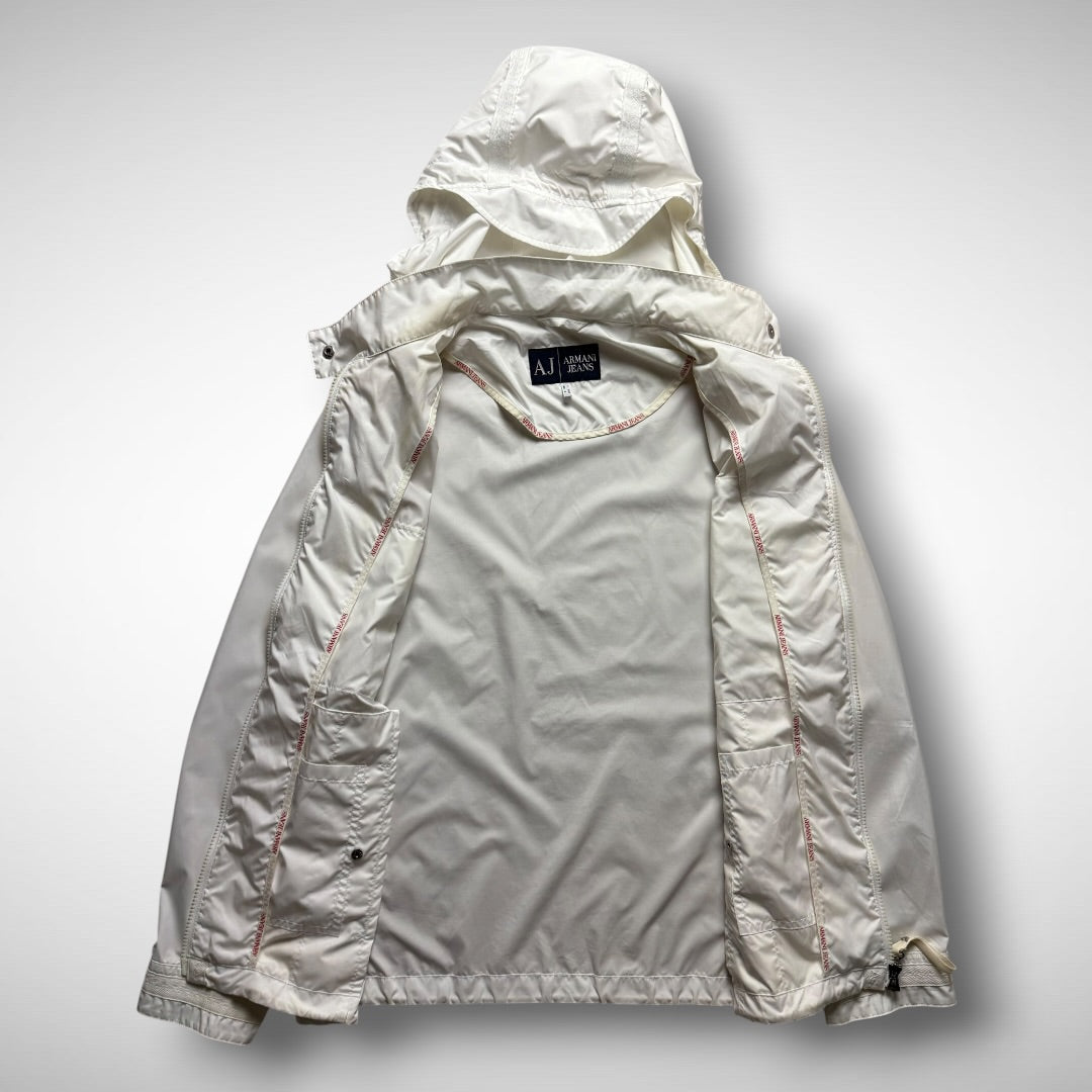 Armani Jeans Nylon Hooded Jacket (2000s)