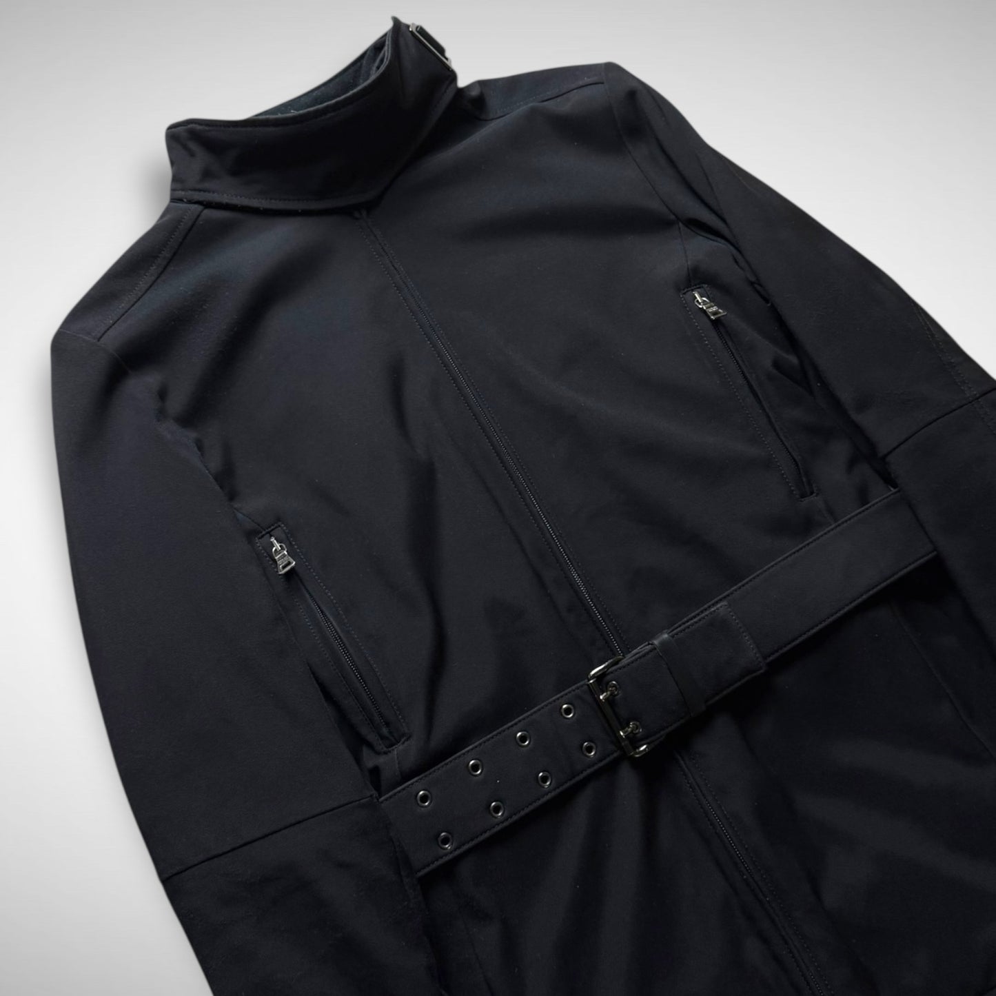 Prada Linea Rossa Riot Collar Belted Jacket (FW1999)