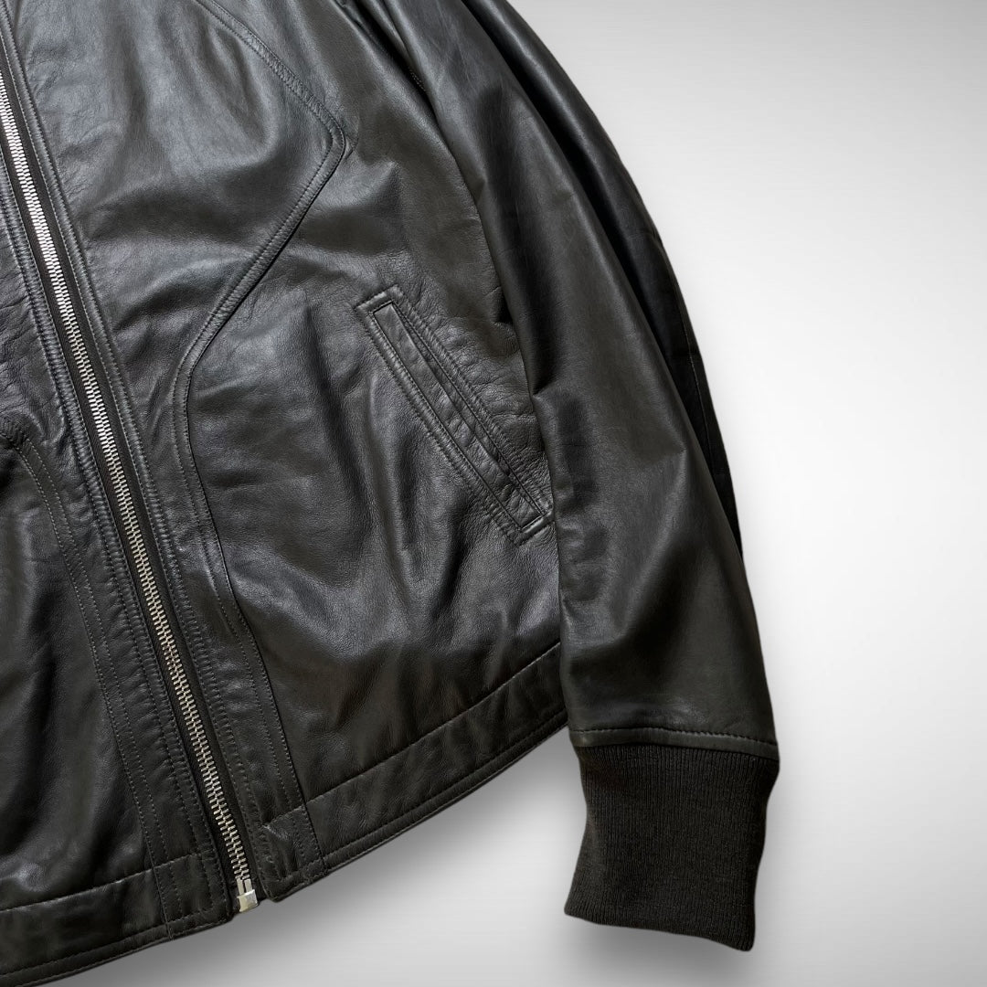 Rick Owens ‘Intarsia’ Calf Leather Jacket (FW2014)