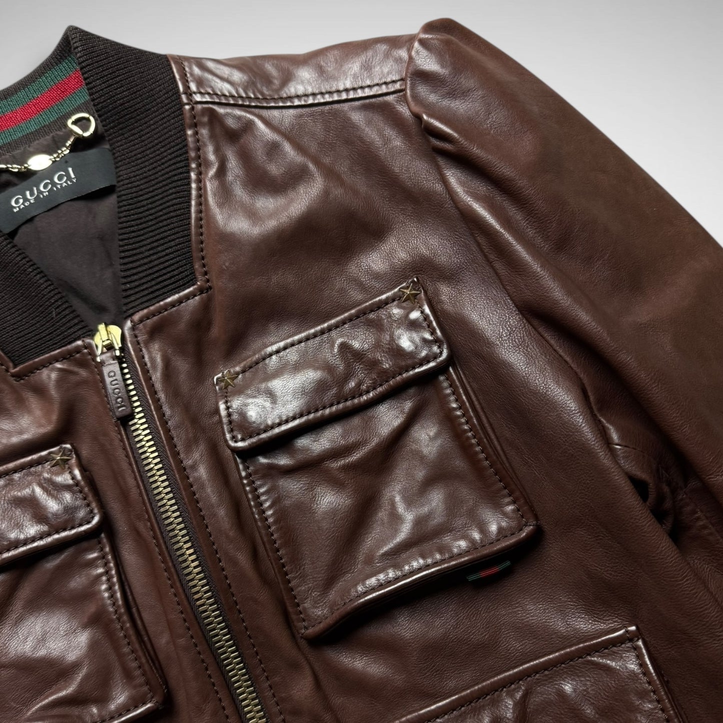 Gucci Leather Jacket