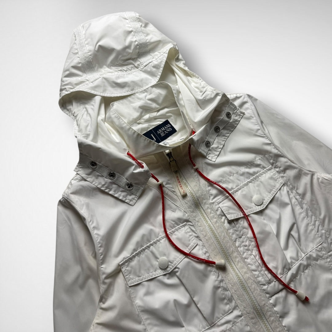 Armani Jeans Nylon Hooded Jacket (2000s)