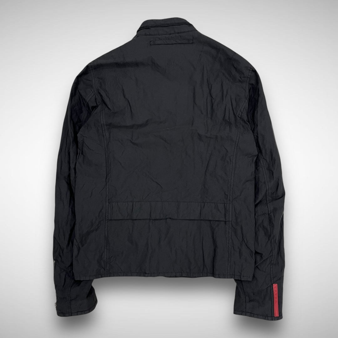 Prada Nylon & Metal Biker Jacket (2000s)