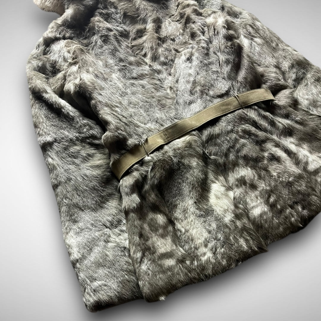 Prada ‘Inuit’ Dyed Goat Fur Hooded Jacket (AW2001)