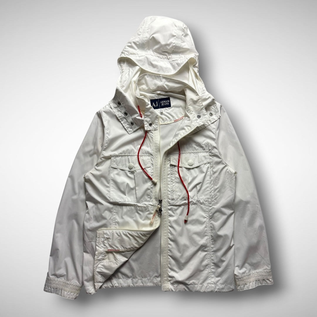 Armani Jeans Nylon Hooded Jacket (2000s)