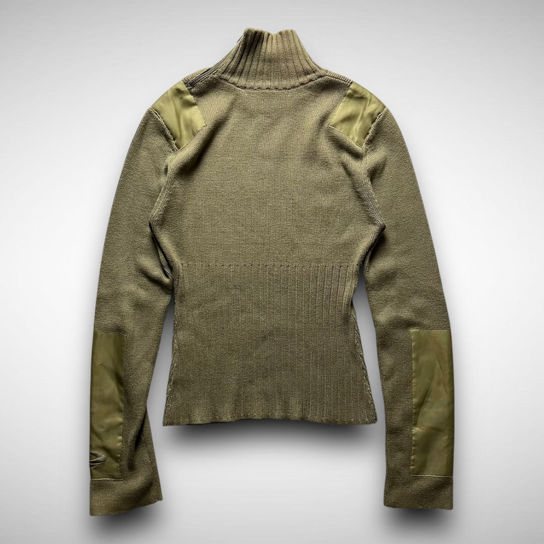 DKNY High Collar Army Knit (2000s)