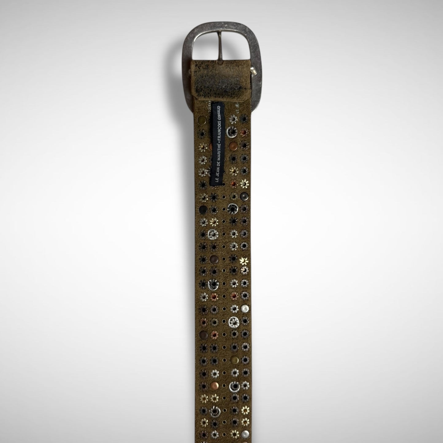 Marithé + François Girbaud Metal Studs Belt (2000s)