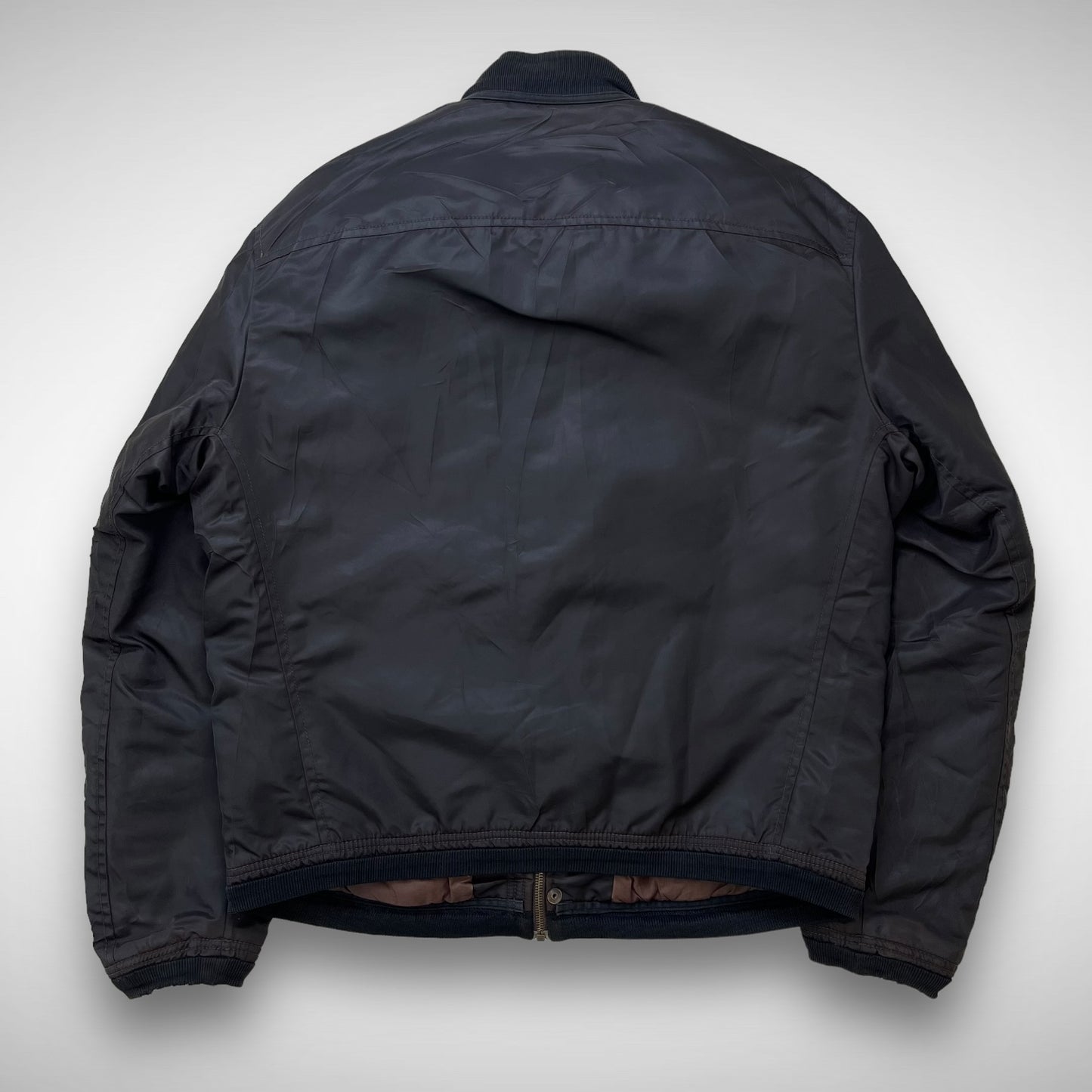 M+F Girbaud Nylon Bomber Jacket (2000s)