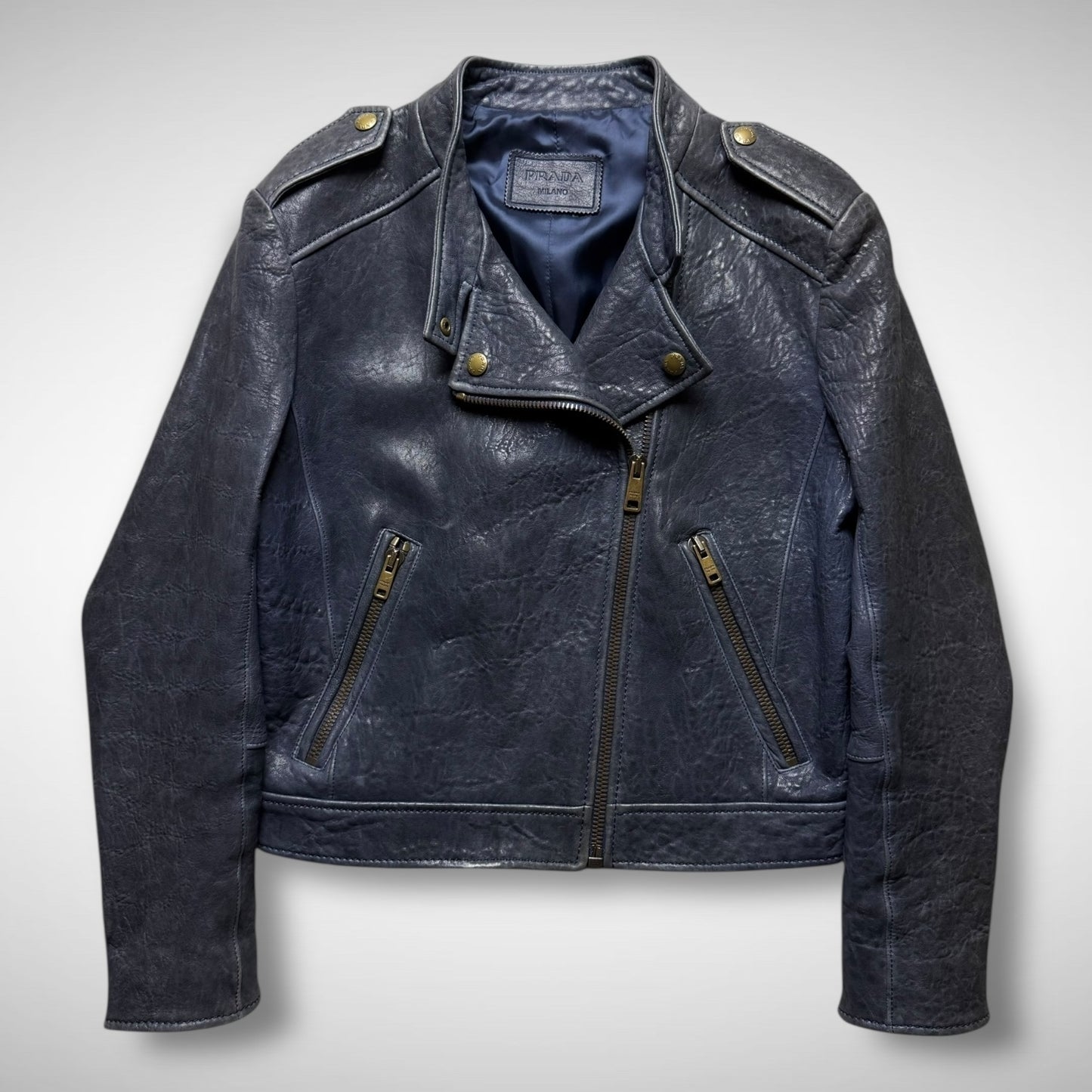 Prada Leather Biker Jacket (2012)