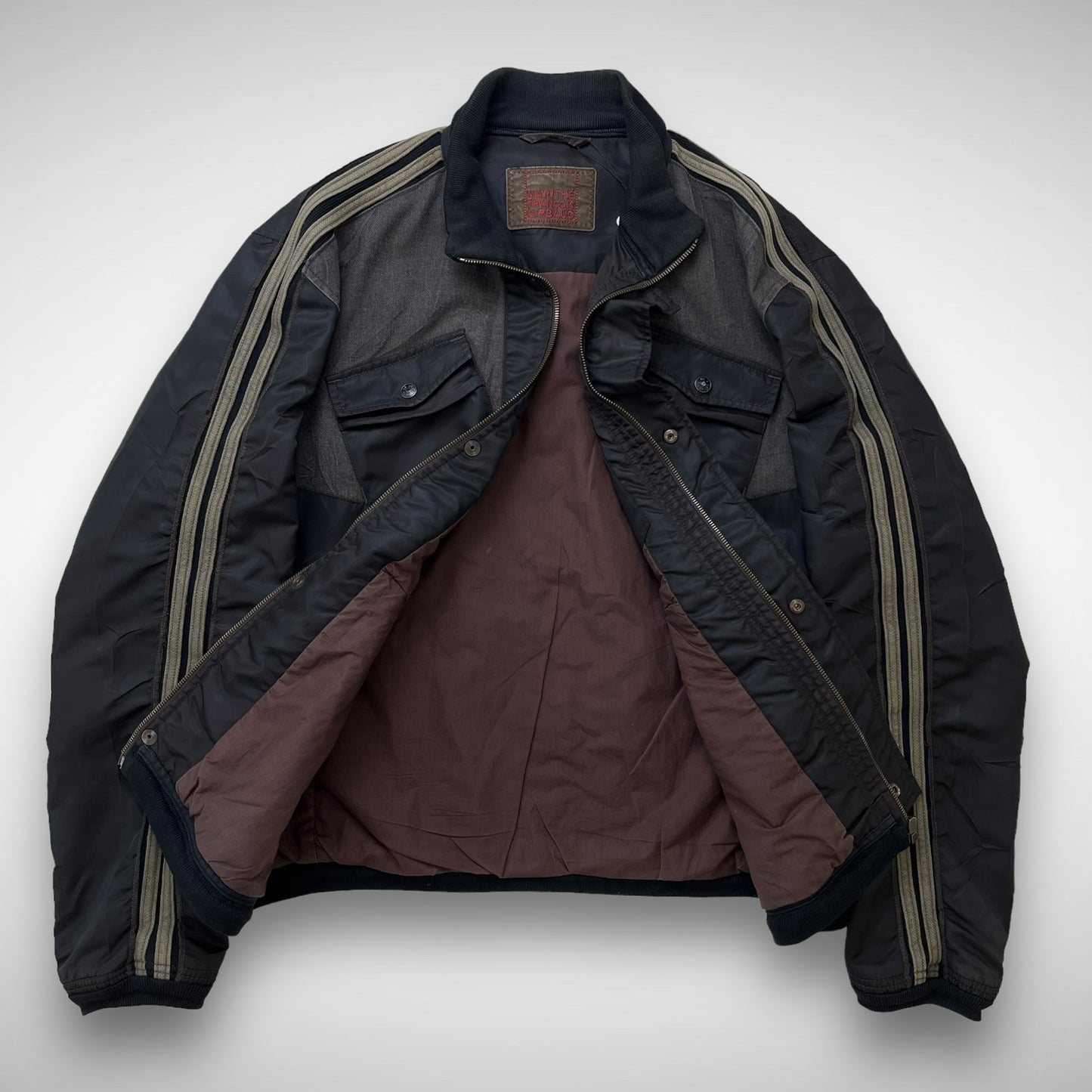 M+F Girbaud Nylon Bomber Jacket (2000s)