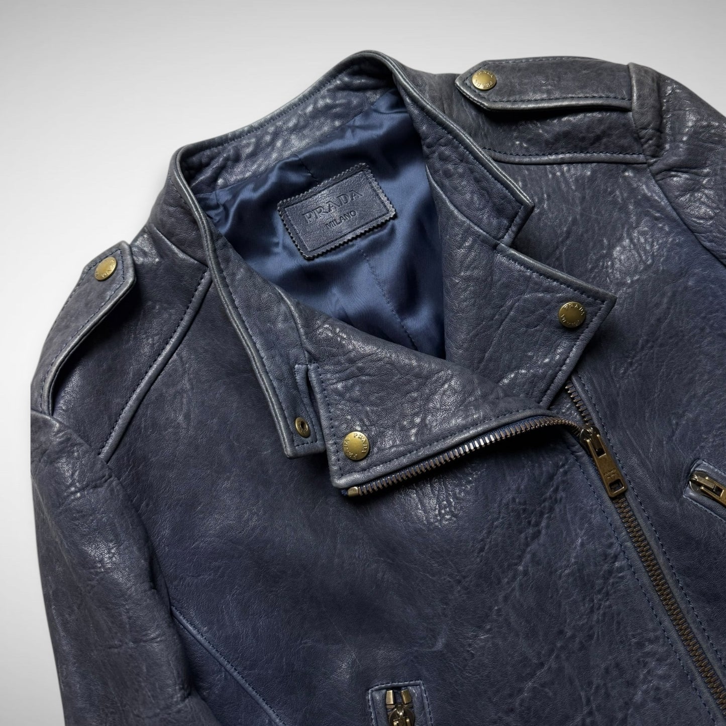 Prada Leather Biker Jacket (2012)