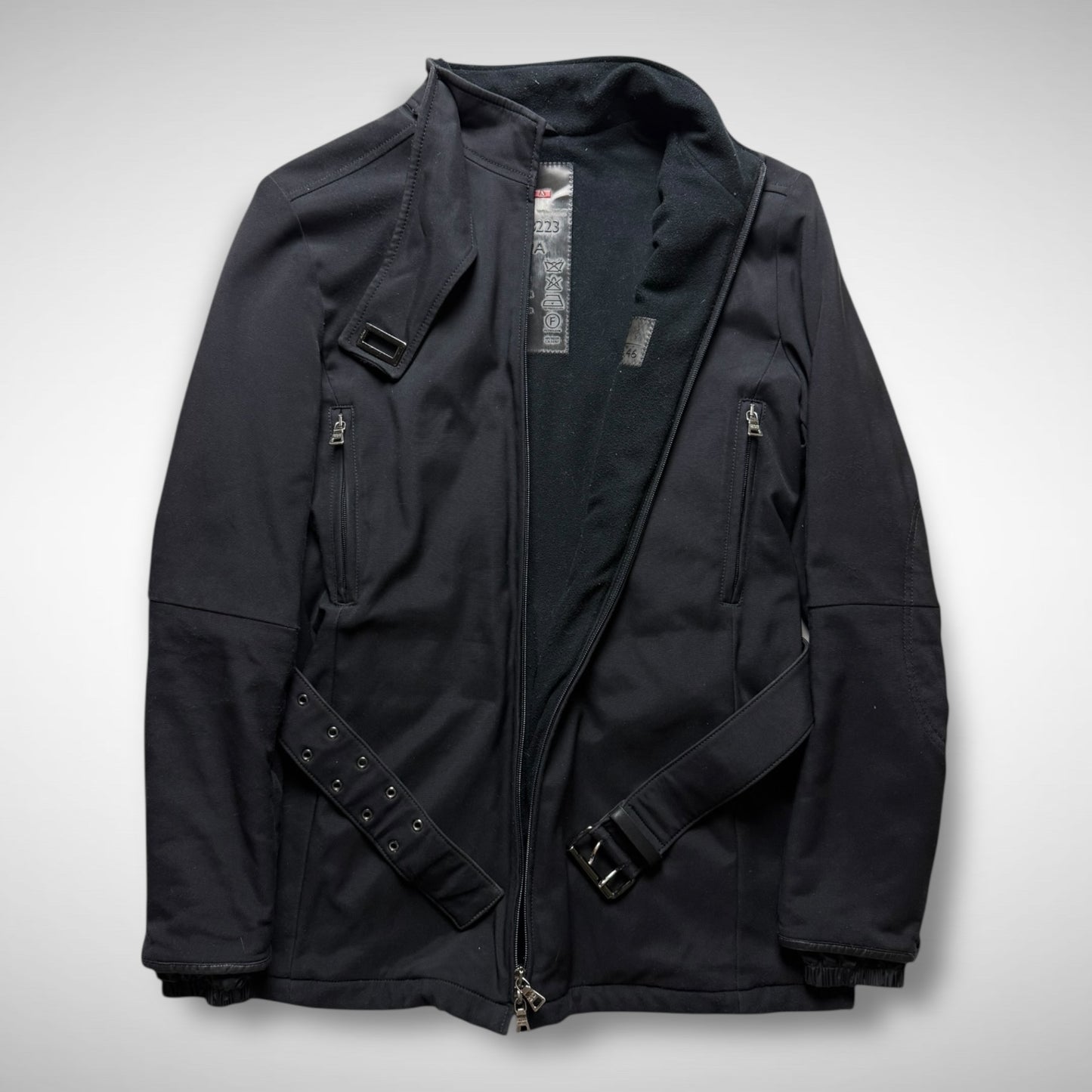 Prada Linea Rossa Riot Collar Belted Jacket (FW1999)