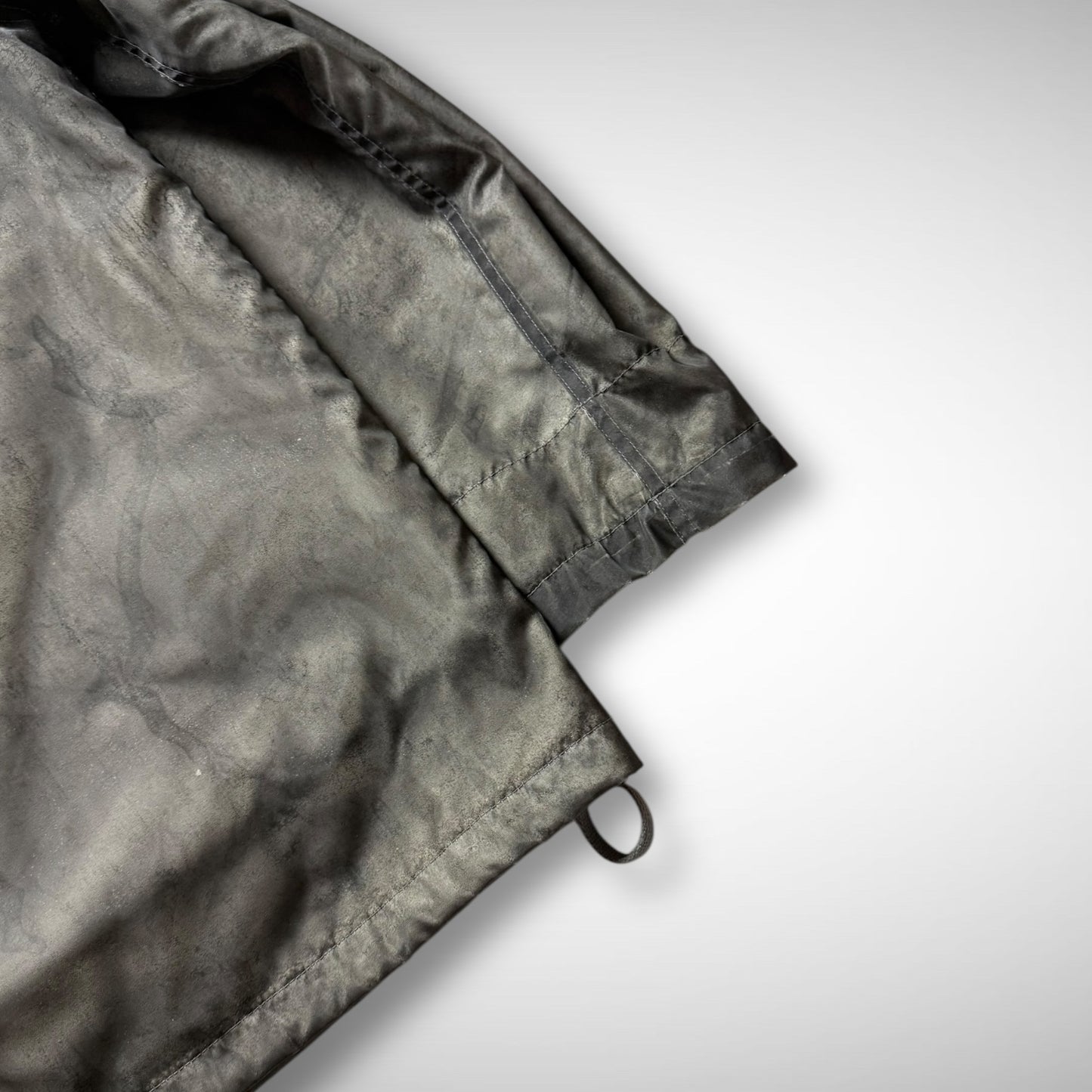 Stone Island Monofilament Mesh Camo Parka w/ Wool Liner (AW2001)