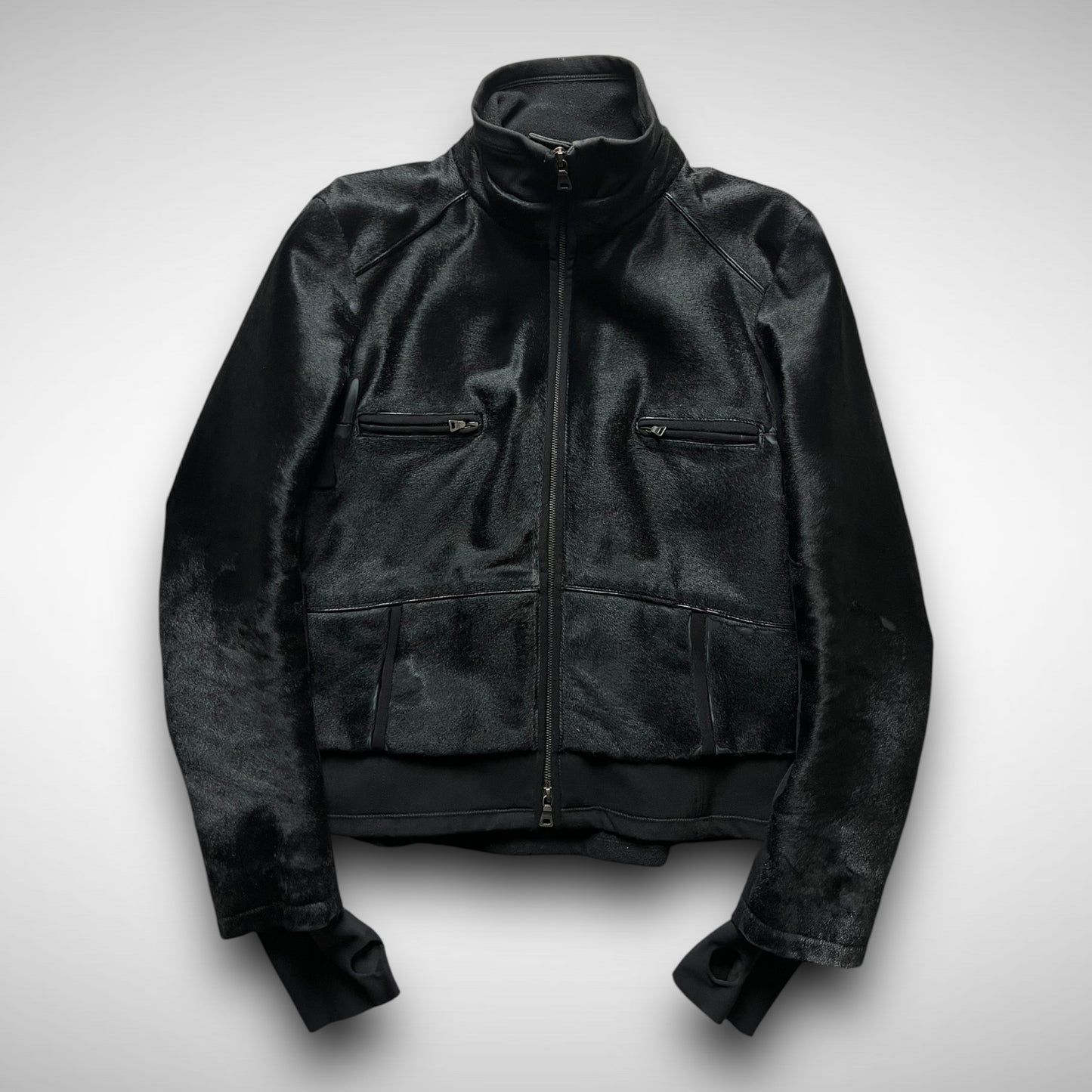 Prada Sport Dyed Fur/Neoprene Jacket (FW99/00)