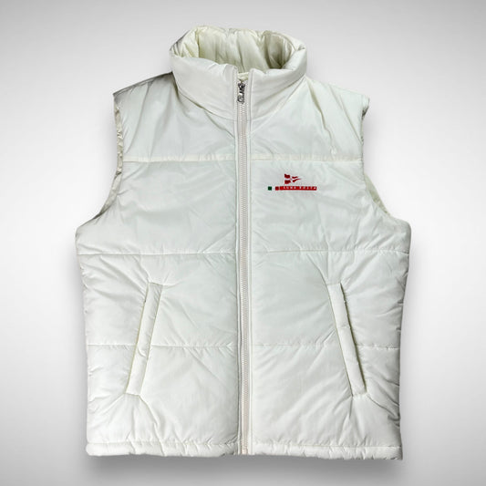 Prada ‘Luna Rossa’ Nylon Hooded Puffer Vest (2000s)