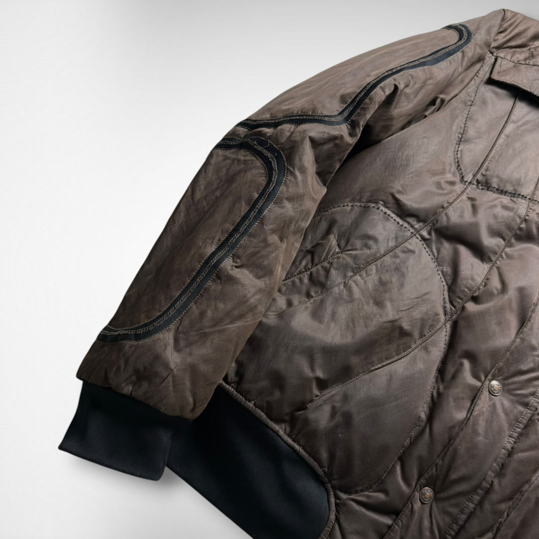 Marithé + François Girbaud Reversible Nylon Metal Jacket (1990s)