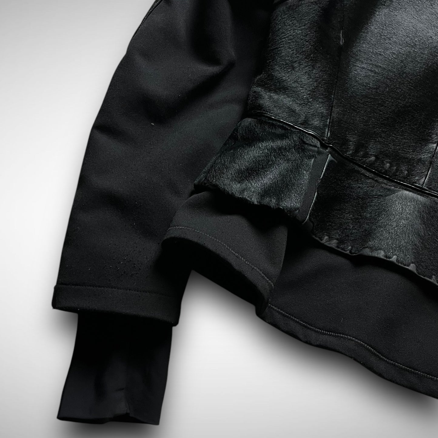 Prada Sport Dyed Fur/Neoprene Jacket (FW99/00)