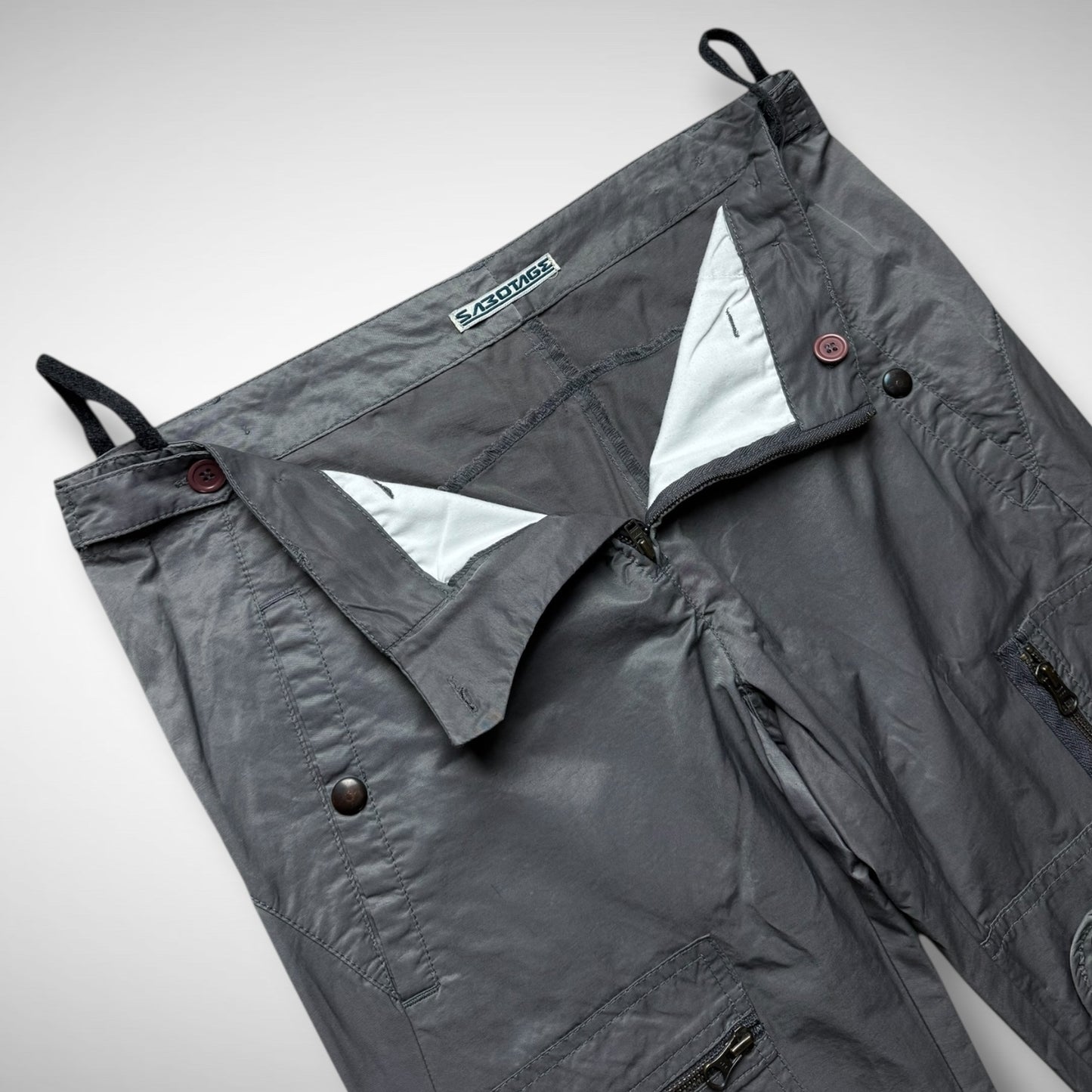 Sabotage Nylon Flight Pants (1990s)
