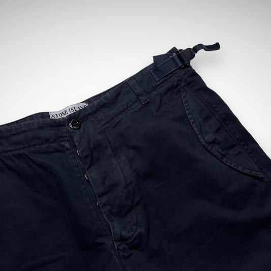 Stone Island Cotton Script Shorts (1990s)