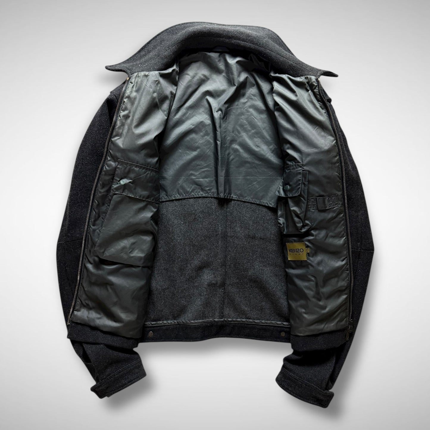 Kenzo Homme Wool Filt Work Jacket (‘99-‘03)