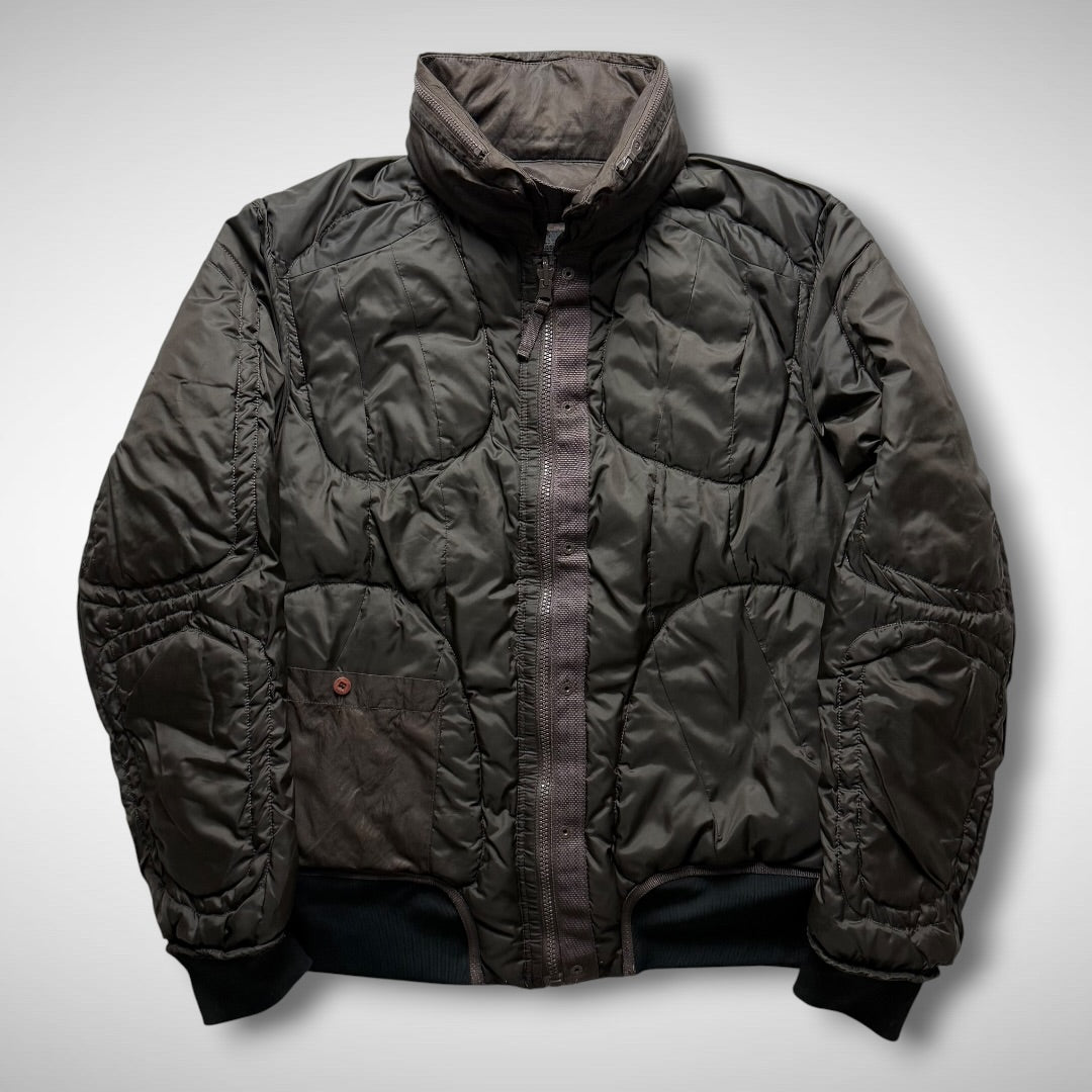 Marithé + François Girbaud Reversible Nylon Metal Jacket (1990s)