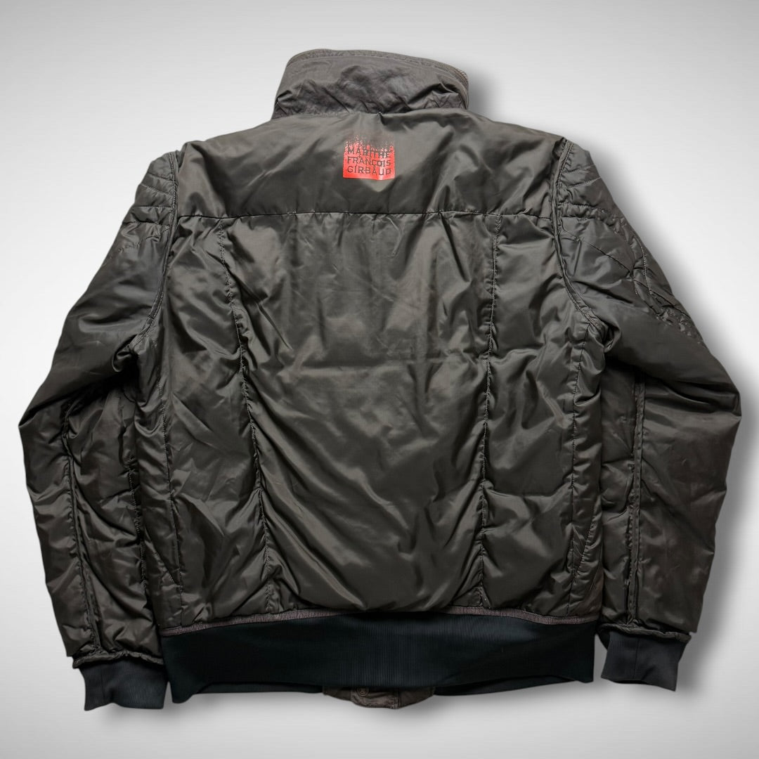 Marithé + François Girbaud Reversible Nylon Metal Jacket (1990s)